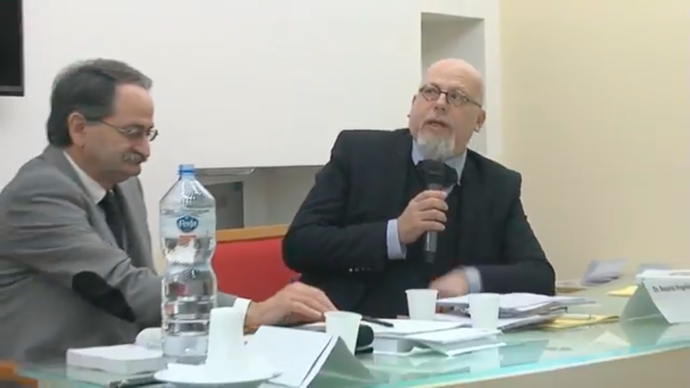 Mario Murgia e Rosario Angellotti